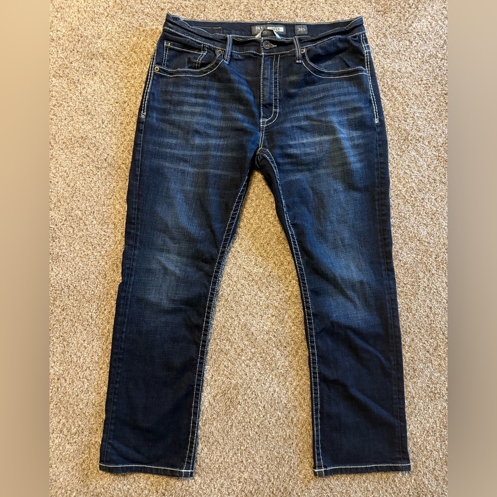 BKE Dark Wash Straight Leg Jeans